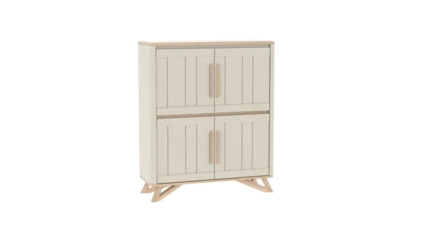 Bahut haut 2 portes - Collection Alva