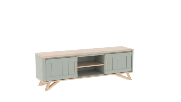 Meuble TV 2 portes - Collection Alva