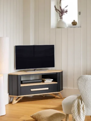 Meuble TV d'angle Meuble TV d'angle - Collection Alva